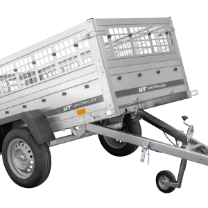 Remorque légère 200x106 UNITRAILER GARDEN 200 KIPP avec côtés en filet