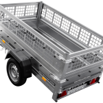 Remorque légère 200x106 UNITRAILER GARDEN 200 KIPP avec côtés en filet