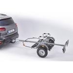 Porte-vélos remorque sur attelage Mottez Zeus pour 4 vélos