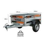 Remorque ERDE 153 Classic